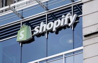The Ottawa headquarters of Canadian company Shopify is pictured on Wednesday, May 29, 2019. THE CANADIAN PRESS/Justin Tang