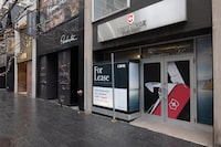 According to JLL, there’s a lot of leasing activity along Bloor Street, in spite of the many “For Lease” signs. “It’s not just what you see from walking the street,” says Brandon Gorman, the company’s senior-vice president, broker, agency retail group.