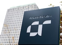 AtkinsRealis reported a profit in its fourth quarter compared with a loss a year earlier as its revenue rose 20 per cent. AtkinsRealis headquarters is seen in Montreal, Friday, Nov. 10, 2023. THE CANADIAN PRESS/Christinne Muschi