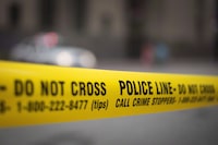 A British Columbia man has been charged in an investigation into alleged sexual assaults on children in various parts of southern Ontario dating back to the 1990s.&nbsp;Police tape is shown in Toronto, Tuesday, May 2, 2017. THE CANADIAN PRESS/Graeme Roy