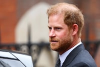 FILE PHOTO: Britain's Prince Harry walks outside the High Court, in London, Britain March 30, 2023. REUTERS/Hannah Mckay/File photo