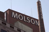 The Molson Coors brewery is seen Wednesday, June 3, 2015 in Montreal.&nbsp;Hundreds of striking Molson Canada workers have rejected an offer from management, keeping more than 400 employees on the picket lines and bar owners with less on tap.&nbsp;CANADIAN PRESS/Ryan Remiorz
