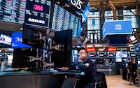 Traders work on the floor of the New York Stock Exchange Wednesday, March 20, 2024. U.S. Federal Reserve Board Chairman Jerome Powell announced that there was no rate cuts today, but signaled there may be later in the year. (AP Photo/Craig Ruttle)