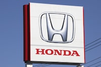 FILE - The logo of the Honda Motor Co. is seen in Yokohama, near Tokyo, Dec. 15, 2021. A U.S. government investigation into unexpected automatic braking involving nearly 3 million Hondas is a step closer to a recall, the National Highway Traffic Safety Administration said Wednesday, April 17, 2024. (AP Photo/Koji Sasahara, File)