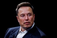FILE PHOTO: Elon Musk, chief executive of Tesla, as he attends the Viva Technology conference dedicated to innovation and startups at the Porte de Versailles exhibition centre in Paris, France, June 16, 2023. REUTERS/Gonzalo Fuentes/File Photo