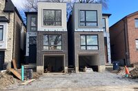 New homes under construction by Albion Building Consultant Inc. at 57A Jeavons Ave, Scarborough.