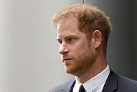 FILE PHOTO: britain's Prince Harry, Duke of Sussex walks outside the Rolls Building of the High Court in London, Britain June 6, 2023. REUTERS/Toby Melville/File Photo