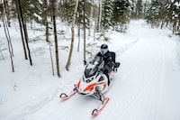 Bombardier Recreational Products (BRP) electric snowmobiles slated for delivery in 2024 will begin production in their Valcourt plant in the fall of 2023. Handout/BRP