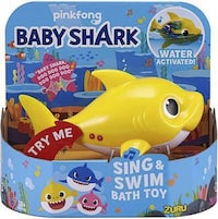 This image provided by Consumer Product Safety Commission shows Zuru’s full-sized Robo Alive Junior Baby Shark Sing & Swim Bath Toys. The bath toys are being recalled after multiple impalements, lacerations and puncture wounds were reported in children playing with them. THE CANADIAN PRESS/AP-Consumer Product Safety Commission via AP