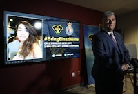 The Ontario Provincial Police (OPP) Det. Inspector Martin Graham provides additional information on the January 2022 abduction of Elnaz Hajtamiri during a press conference in Mississauga, Ont., on January 12, 2023. THE CANADIAN PRESS/Nathan Denette