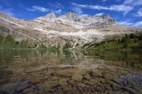 A view of Hidden Lake in Banff National Park near Lake Louise is shown on Friday, Sept. 1, 2022. Parks Canada has announced infrastructure upgrades in the four mountain national parks in Alberta and British Columbia. THE CANADIAN PRESS/Todd Korol