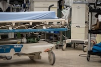 The trauma bay is photographed during simulation training at St. Michael's Hospital in Toronto on Tuesday, Aug. 13, 2019. Alberta Health Services says some non-urgent surgeries will be postponed to bolster acute and intensive care space for COVID-19 cases. THE CANADIAN PRESS/ Tijana Martin