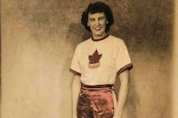 1948 Olympian Nancy (née Murrall) Mackay. 