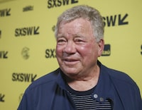 At 93, William Shatner would entertain boldly going where no man has gone before -- again. Shatner arrives for the world premiere of "You Can Call Me Bill" during the South by Southwest Film & TV Festival, in Austin, Texas, Thursday, March 16, 2023. THE CANADIAN PRESS/AP-Invision, Jack Plunkett