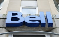 Bell Canada signage is pictured in Ottawa on Wednesday Sept. 7, 2022.&nbsp;Bell Media says its president Wade Oosterman, who serves as vice-chair of parent company BCE Inc., is set to retire early next year, to be replaced by Sean Cohan who is joining the company in November.&nbsp;THE CANADIAN PRESS/Sean Kilpatrick