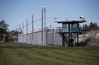 The Matsqui Institution, a medium-security federal men's prison, is seen in Abbotsford, B.C., on October 26, 2017. THE CANADIAN PRESS/Darryl Dyck