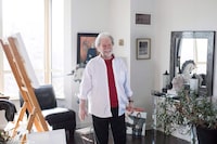 Actor Gordon Pinsent poses for a portrait in his Toronto home on Tuesday February 27, 2018, after he discussing hisself-funded short film "Martin's Hagge." THE CANADIAN PRESS/Chris Young