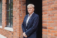 Economist and law professor Neil H. Buchanan, in Toronto, Canada, on Oct. 9, 2023. Buchanan, a prominent economist and tax law scholar, left his tenured job at the University of Florida. (Chloe Ellingson/The New York Times)