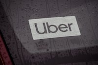 An Uber logo is shown in Vancouver, Friday, Jan. 24, 2020. &nbsp;THE CANADIAN PRESS/Darryl Dyck