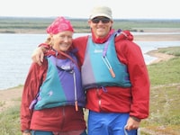Doug Inglis and his partner, Jenny Gusse, both 62, are seen in an undated handout photo. The family of the couple killed by a grizzly bear in Banff National Park is establishing an endowment fund at the University of Lethbridge in their memory. THE CANADIAN PRESS/HO-Ron Teather *MANDATORY CREDIT*