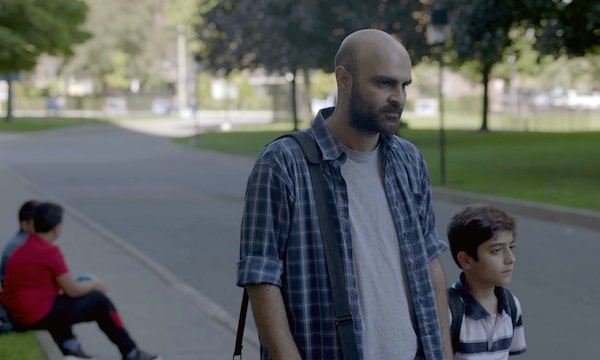 CONCRETE VALLEY (2022). Filmmaker Antoine Bourges creates a film about the diverse experiences of a Toronto immigrant community. Struggling to integrate into his new country, Rashid (Hussam Douhna) is mourning his career as a doctor, which he left behind in Syria. Meanwhile, his wife Farah (Amani Ibrahim) is aware that starting over isn’t always an option, and often it’s necessary to reinvent oneself. Courtesy of MDF Films