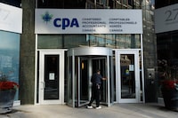 Chartered Professional Accountants of Canada’s headquarters are seen in Toronto, Friday, Oct. 6, 2023. THE CANADIAN PRESS/Cole Burston