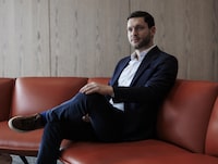 Jonathan Sherman, a Partner and new Co-Chair of the executive committee at Cassels law firm, photographed at their offices in Toronto, Wednesday, Feb. 28, 2024.  (Cole Burston/The Globe and Mail)