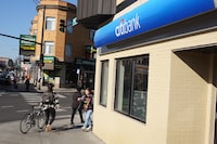 A Citibank sign marks the location of one of the bank's branches on November 15, 2023 in Chicago.