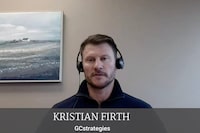 GC Strategies' Kristian Firth virtual testimony  at the House of Commons committee on March 13, 2024.