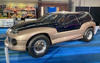 A 1987 Magna Vehma Torrero Prototype on display at the 2023 Canadian International Auto Show in Toronto.