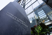The Bank of Canada building is shown in Ottawa on Wednesday, September 6, 2023. Members of the Bank of Canada's governing council were split on how long the central bank should wait before it starts cutting interest rates when they met earlier this month. THE CANADIAN PRESS/Adrian Wyld