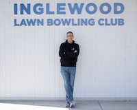 Tom Mitchell who runs a local lawn bowling club in Calgary, Alberta April 13, 2024. Todd Korol/The Globe and Mail
