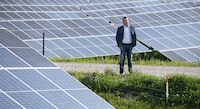 Matt Jamieson, President and CEO of Six Nations of the Grand River Development Corp., is photographed at the Nanticoke Solar farm on August 29, 2022. Fred Lum/The Globe and Mail. The SNGRD is  which is emerging as a significant player in the renewable energy field.