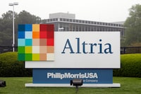FILE - The Altria Group Inc. corporate headquarters in Richmond, Va., is shown April 23, 2008. Days after exiting its stake in troubled electronic cigarette maker Juul Labs, Altria announced a $2.75 billion investment in electronic cigarette startup NJOY Holdings Inc. “We believe we can responsibly accelerate U.S. adult smoker and competitive adult vaper adoption of NJOY ACE in ways that NJOY could not as a standalone company,” Altria CEO Billy Gifford said in a statement on Monday, March 6, 2023. (AP Photo/Steve Helber, File)