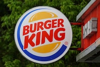 FILE PHOTO: A Burger King logo is seen outside a restaurant in Moscow, Russia June 3, 2022. REUTERS/Evgenia Novozhenina/File Photo