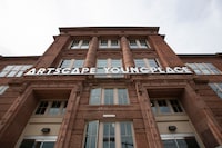 Artscape Youngplace is photographed on Sept 28, 2023. (Fred Lum/The Globe and Mail)