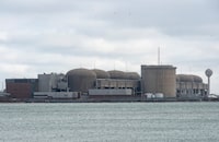 The Pickering Nuclear Generating Station, in Pickering, Ont., is seen Sunday, Jan. 12, 2020. Ontario is asking to extend the life of the Pickering Nuclear Generating Station by one year. THE CANADIAN PRESS/Frank Gunn