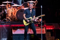 Bruce Springsteen performs with the E Street Band at State Farm Arena, Friday, Feb. 3, 2023, in Atlanta. (Photo by Paul R. Giunta/Invision/AP)