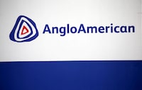 FILE PHOTO: The Anglo American logo is seen in Rusternburg October 5, 2015. Picture taken October 5, 2015.  REUTERS/Siphiwe Sibeko/File Photo