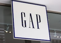 LOS ANGELES, CALIFORNIA - APRIL 25: The Gap logo is displayed at a Gap store on April 25, 2023 in Los Angeles, California. Gap Inc. is planning to cut hundreds of corporate employees globally as part of a restructuring plan in a new round of layoffs for the San Francisco-based retail chain. (Photo by Mario Tama/Getty Images)