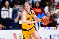Queen's Gaels basketball player Julia Chadwick is shown in this undated handout photo. The Queen's Gaels are ready to take the next step in proving their place among U Sports' best. Queen's enters the women's basketball Final 8 as the third seed following a 21-1 regular season but a loss to the Carleton Ravens in the OUA title game last Saturday. The Gaels hosted last season’s nationals and earned a bronze medal as the seventh seed. THE CANADIAN PRESS/HO - James Paddle Grant