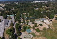 The Greater Vancouver Zoo is seen in Langley, B.C., on Thursday, August 18, 2022. A lawsuit filed on behalf of a toddler whose arm was mauled by black bears after she reached through a fence at the Greater Vancouver Zoo alleges negligence led to the attack. THE CANADIAN PRESS/Darryl Dyck