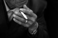iSTOCKPHOTO - ROYALTY-FREE

Smoker.

Men, Human Hand, Smoking, Black And White, Old, Senior Adult, Aging Process, Smoking Issues, Close-up
