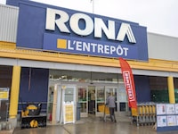 A Rona store is seen in St. Eustache, Que., Nov. 5, 2018. RONA Inc. says Andrew Iacobucci is taking the helm as the company's new CEO. THE CANADIAN PRESS/Ryan Remiorz