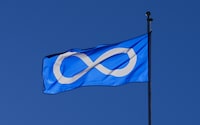 The Federal Court is ordering Ottawa to make changes to a self-government deal it has struck with the Métis Nation of Alberta. A Métis Nation flag flies in Ottawa on Tuesday, Jan. 31, 2023. THE CANADIAN PRESS/Sean Kilpatrick