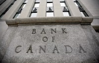 FILE PHOTO: The Bank of Canada building is pictured in Ottawa June 1, 2010.  REUTERS/Chris Wattie//File Photo
