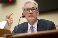 Federal Reserve Board Chair Jerome Powell speaks during his appearance before the House Financial Services Committee on Capitol Hill, March 6, 2024, in Washington.