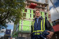 OTTAWA — Michael Waters, chief executive officer with The Minto Group at 88 Beechwood Avenue in the New Edinburgh area of Ottawa, the site of one of Minto’s new apartment developments being built in Ottawa, Thursday, October 12, 2023.


Photo by Ashley Fraser, The Globe and Mail 