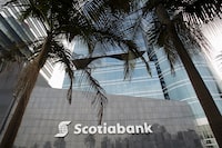 For years, Scotiabank has been shedding businesses it considered non-core. The divestitures aim to focus the bankÕs international operations on its core Latin American markets of Mexico, Peru, Chile and Colombia, and to free up capital after the bank spent nearly $7-billion on major acquisitions last year. 

The office building of Scotiabank is seen in the commercial district of San Isidro in Lima, April 11, 2015. REUTERS/Enrique Castro-Mendivil