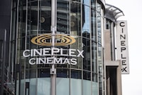 A Cineplex Odeon Theatre is shown in Toronto on December 16, 2019. Cineplex Inc. saw its first-quarter loss narrow compared with a year ago as its revenue increased nearly 50 per cent. THE&nbsp;CANADIAN PRESS/Aaron Vincent Elkaim